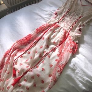 Free People Floral Maxi Dress